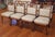 Kindel Furniture Set of 8 Kindel Winterthur Collection Mahogany and Maple Inlaid Seymour Dining Chairs For Sale - Image 4 of 12