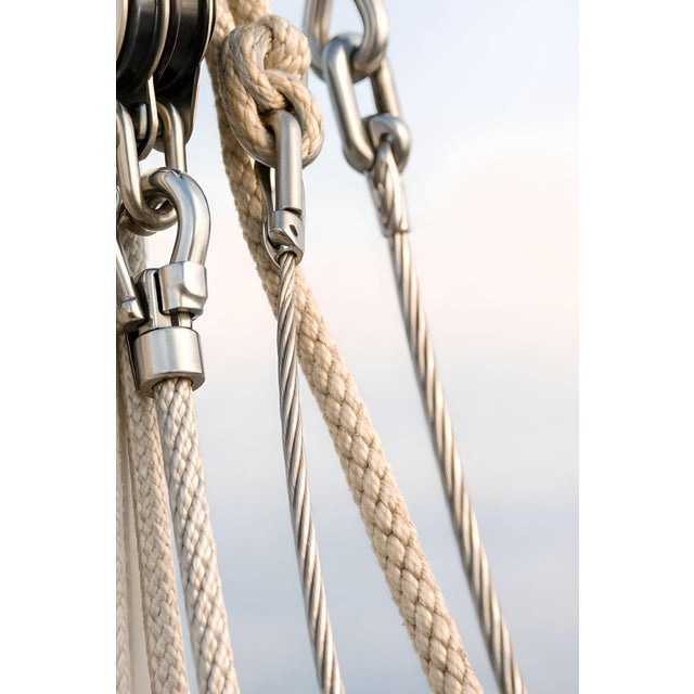 Not Yet Made - Made To Order Sailboat Rigging Detail, Minimalist Nautical Art Print, 24″ × 36″ For Sale - Image 5 of 8