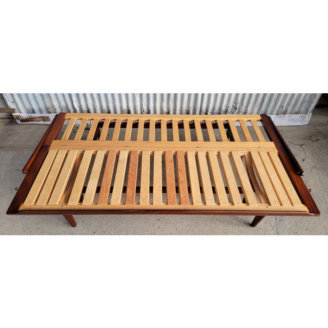 Poul M. Volther for Frem Røjle Danish Modern Sofa Sleeper For Sale - Image 9 of 12
