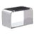 Stanley Jay Friedman for Brueton Steel and Granite "Eclipse" Low Coffee Table For Sale