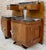 Art Deco Pair of Art Deco Wood Bedside Tables With Marble Tops, Circa 1930 For Sale - Image 3 of 13