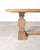 Country Italian Provincial Stripped Oak Trestle Dining Table 7 Ft For Sale - Image 9 of 18