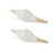 Bring breezy seaside charm to your home with this Whitewashed Coastal Seashell Décor set. Designed with realistic ridged...