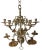 17th Century Chandelier with 12 Arms Rembrandt Van Rijn, 1650s For Sale - Image 4 of 9
