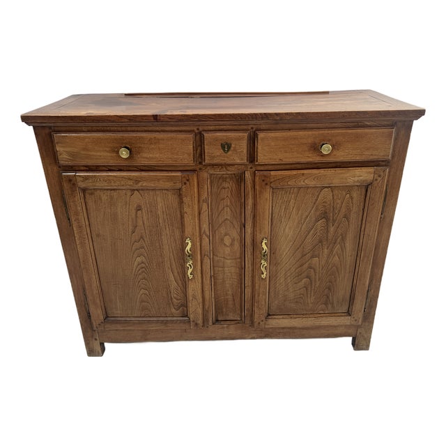 Antique Parisian Buffet in Ash, 1800s For Sale