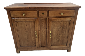 Antique Parisian Buffet in Ash, 1800s