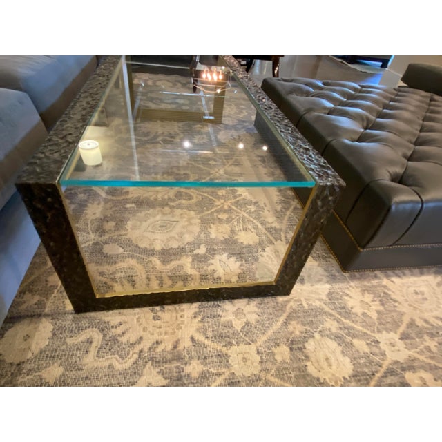 Baker Furniture Company Pompeii Cocktail Table 8653 by Thomas Pheasant for Baker Furniture For Sale - Image 4 of 8