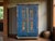 Antique Blue Painted Cupboard, 1850 For Sale - Image 6 of 18