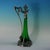 1910s Art Nouveau WMF Claret Jug and Stopper With Green Glass Liner For Sale - Image 4 of 13