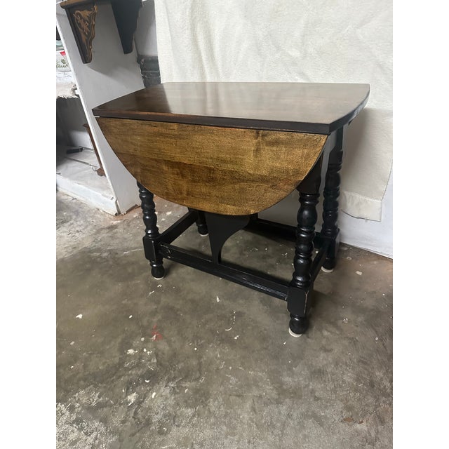 1940s Gate-Leg Accent Table For Sale - Image 12 of 12