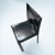 Vintage Black Leather Pasqualina Dining Chairs by Enrico Pellizzoni, Italy, 1981, Set of 6 For Sale - Image 16 of 18