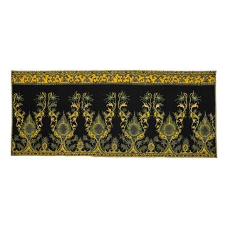Indonesian Textile Cloth with Floral Motifs, Mid-20th Century For Sale