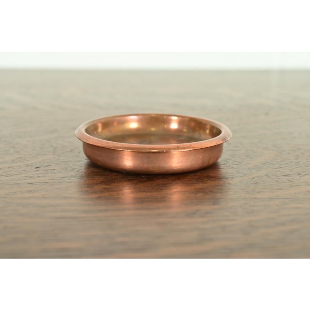 Bronze Heintz Arts & Crafts Bronze Ashtray or Catchall For Sale - Image 8 of 8