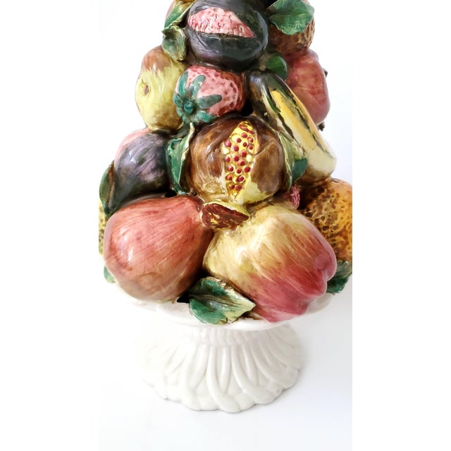 Pink Topiary Trompe l'Oeil Italy No Lemons For Sale - Image 8 of 11