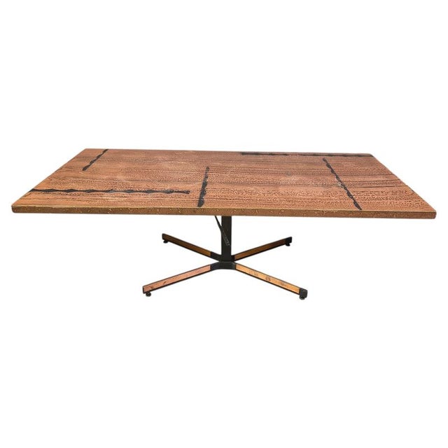 Modernist Adjustable Copper Coffee Table, 1960s For Sale - Image 16 of 16