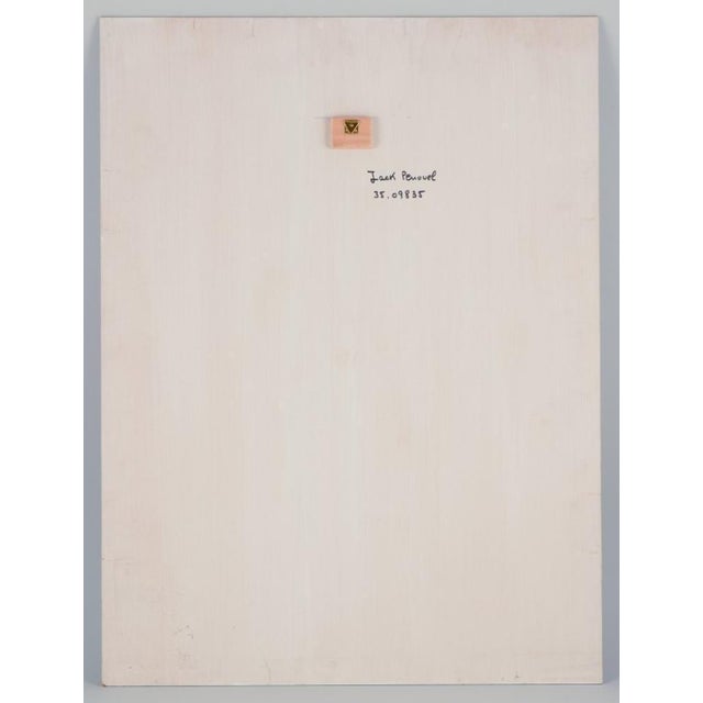 Plastic Jack Penouel, Abstract Composition, 1980s, Acrylic on Board For Sale - Image 7 of 9