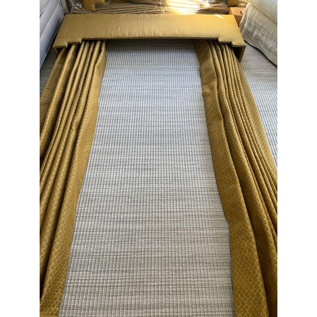 Traditional Pair of Custom Scalamandré Window Treatments For Sale - Image 3 of 12