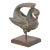 Antique Indian Carved Teakwood Corbel on Stand For Sale