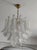 Six-Light Murano Glass Petal Chandeliers, 1970s, Set of 2 For Sale - Image 3 of 12
