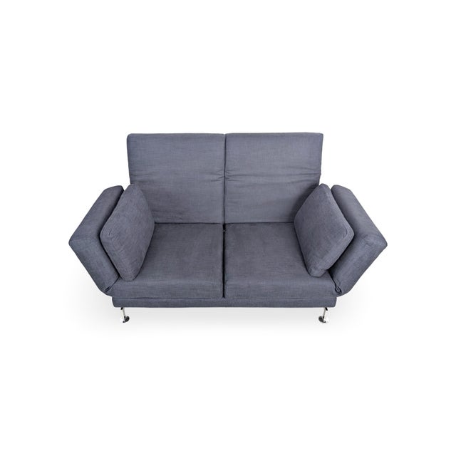 Black Two-Seater Sofa from Brühl Moule For Sale - Image 4 of 13