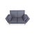Black Two-Seater Sofa from Brühl Moule For Sale - Image 4 of 13