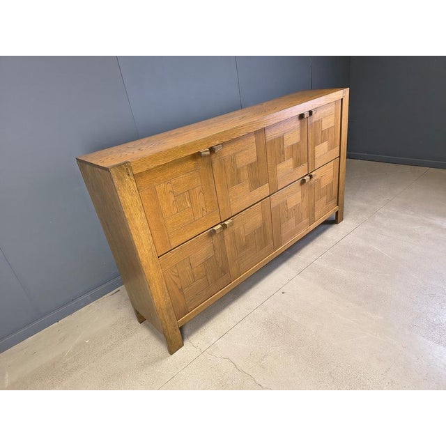 Wood Vintage Highboard by Frans Defour for Defour, 1970s For Sale - Image 7 of 13