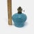 This antique EAPG blue glass oil lamp is in good condition as pictured with no chips or cracks.