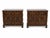 Bernhardt Vestige 3-Drawer Nightstands in Allspice 345-230 Solid wood with a distressed walnut finish. 3 drawers with...