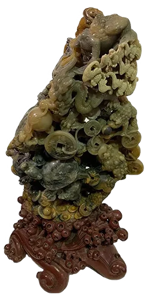 Chinese Sculpture, 1950s, Jade