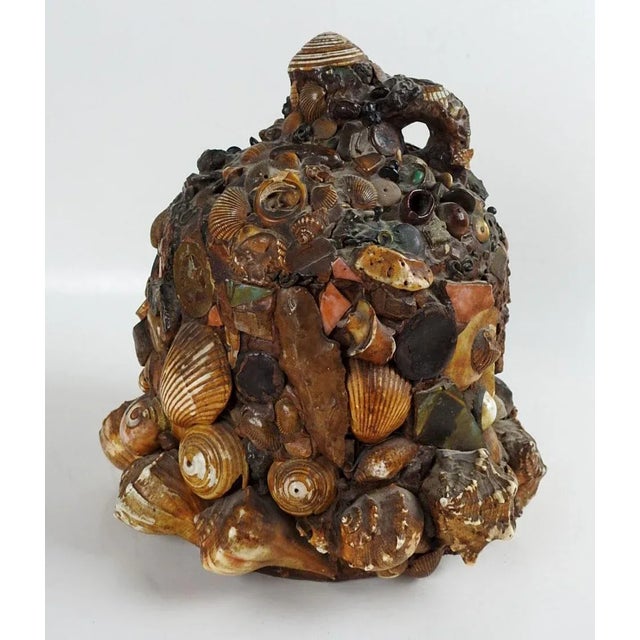 Antique Early 20th Century Folk Art Found Object Memory Jug For Sale - Image 13 of 13