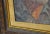 Mid 20th Century Vintage Oil Painting Portrait of Bald Man With Gray Goatee For Sale - Image 5 of 8