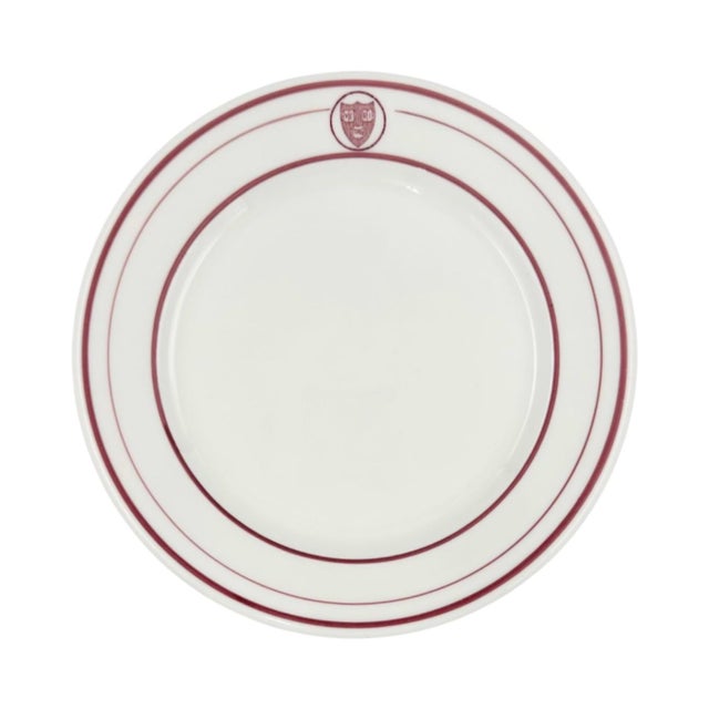 Vintage Harvard University Veritas Plate 7.25"d For Sale - Image 9 of 9