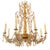19th Century Giltwood and Crystal Chandeliers From Genoa For Sale