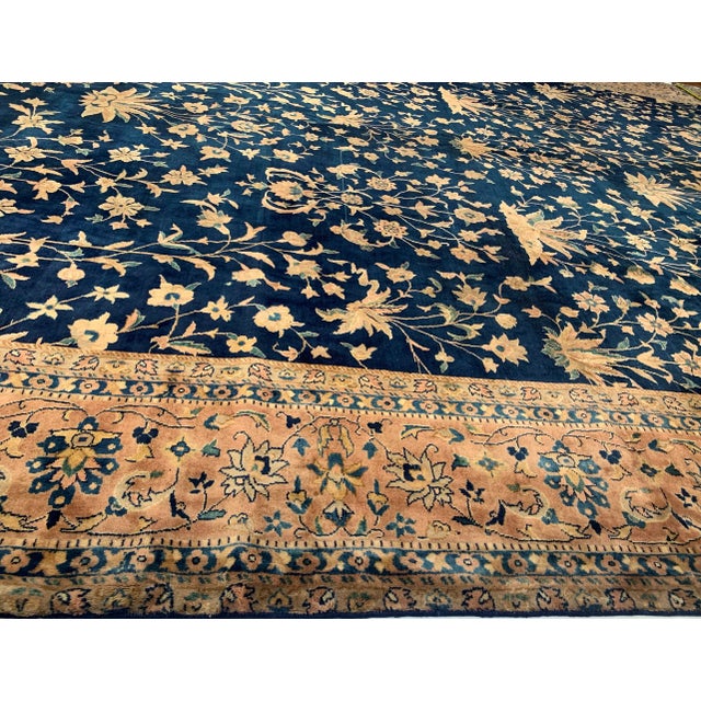 Textile Pasargad DC Early 20th Century Agra Rug With an All-Over Pattern For Sale - Image 7 of 9