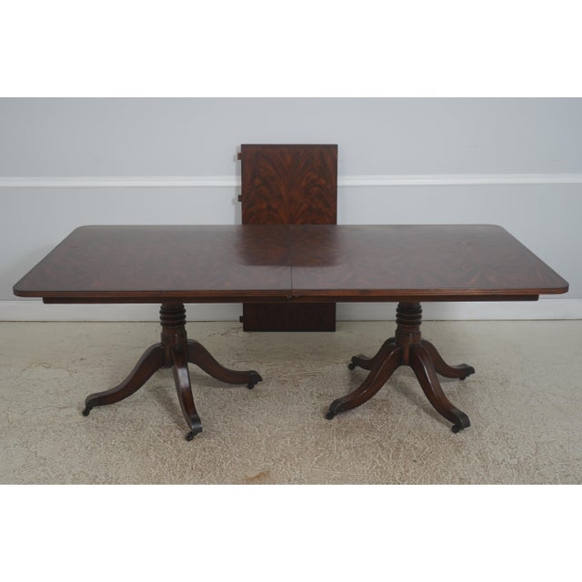 Age: Approx: 20 Years Old Details: Light Factory Distressed Mahogany Brass Capped Feet & Casters High Quality Construction...