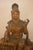 Large Chinese Hand-Carved Polychrome Wood Figure of Guanyin, Late 19th Century. For Sale - Image 4 of 10