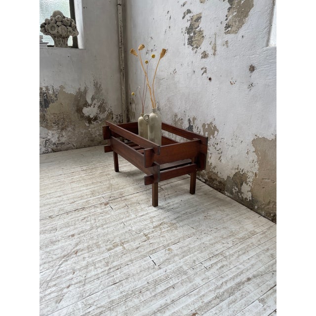 Small Modern Oak Planter, 1950s For Sale - Image 14 of 18