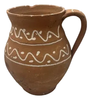 Antique Hungarian Folk Art Pottery