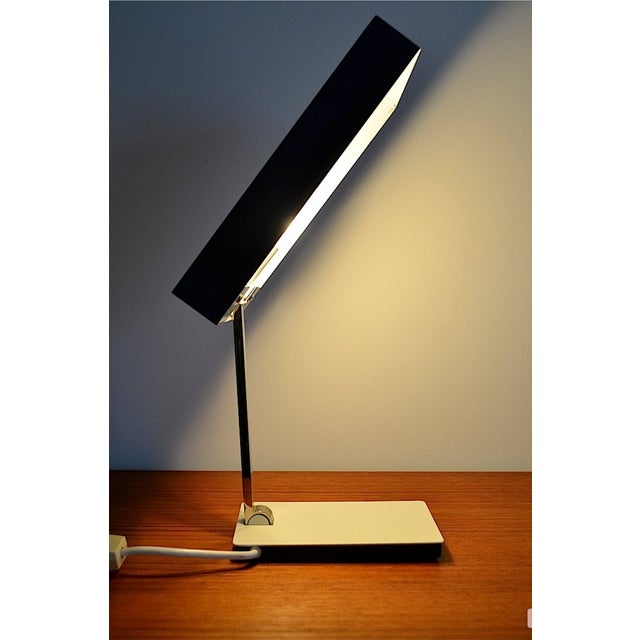 Gray Model 6878 Table Lamp from Kaiser Leuchten, 1960s For Sale - Image 8 of 14