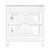 Green Nora 32 in. W Rectangular Wood & Marble Bathroom Vanity with Storage, Sage Green For Sale - Image 8 of 11