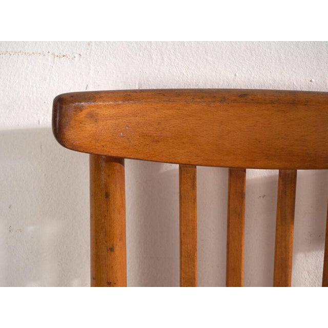 Wood Bentwood Chairs by Michael Thonet for Ton, Former Czechoslovakia, 1960, Set of 2 For Sale - Image 7 of 13