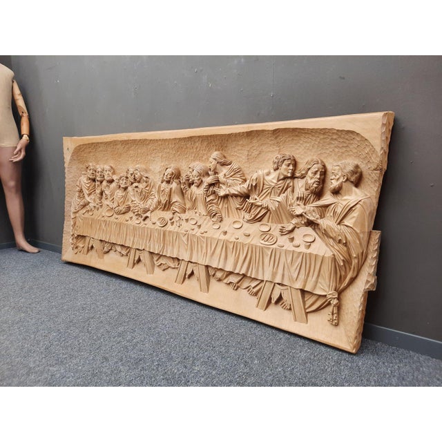 Unique wall art by Emrich Mussner. Fine craftsmanship, carved in 1976 from linden wood. Emrich Mussner was born on July 2,...