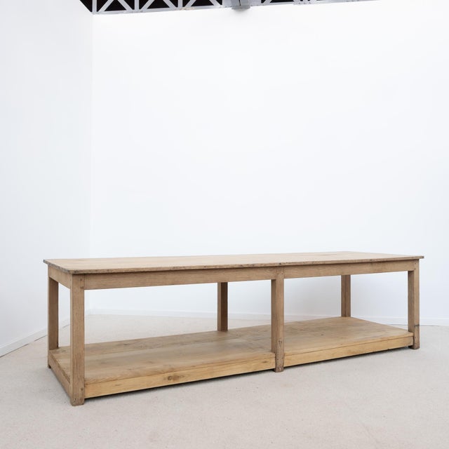20th Century Oak Drapers Table, France, 1920 For Sale - Image 10 of 10