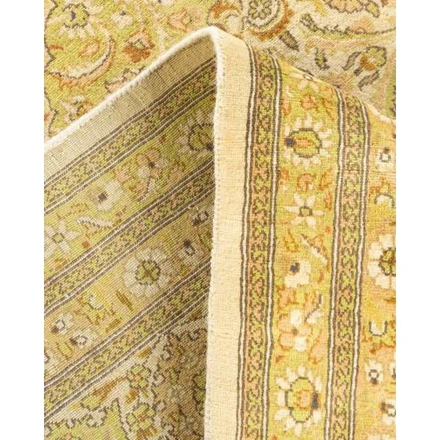 Mogul, One-of-a-Kind Hand-Knotted Area Rug - Ivory, 6' 1" x 9' 2" For Sale In New York - Image 6 of 8