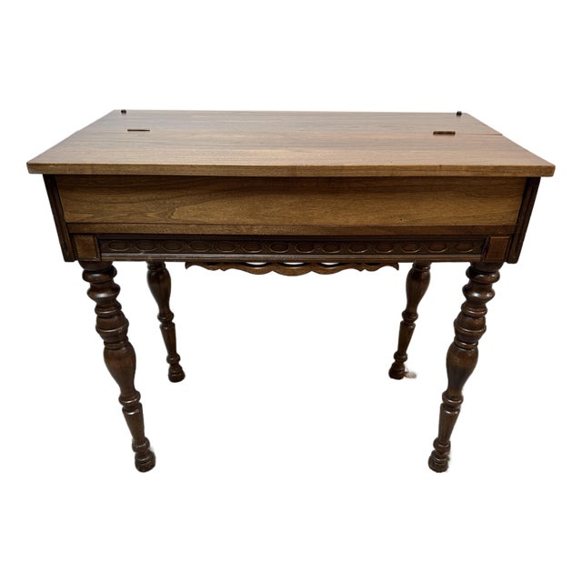 Victorian Era Mahogany Spinet Desk For Sale