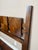 Wood Lane Staccato Brutalist Mid Century Walnut Queen Headboard For Sale - Image 7 of 10