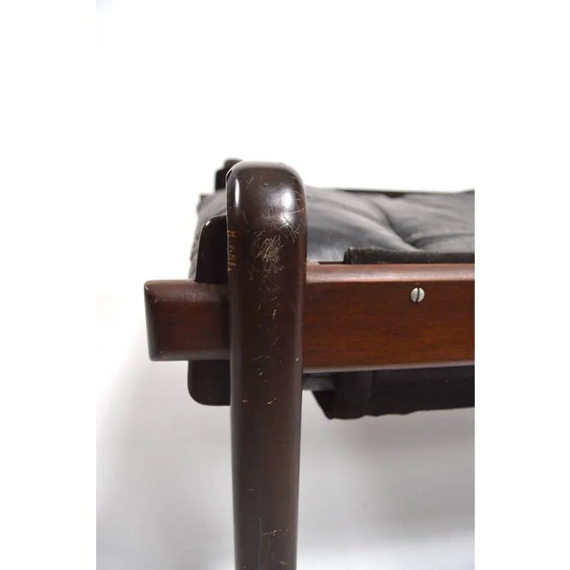 1960s Brazilian Stool Footrest Ottoman by Jean Gillon For Sale - Image 5 of 9