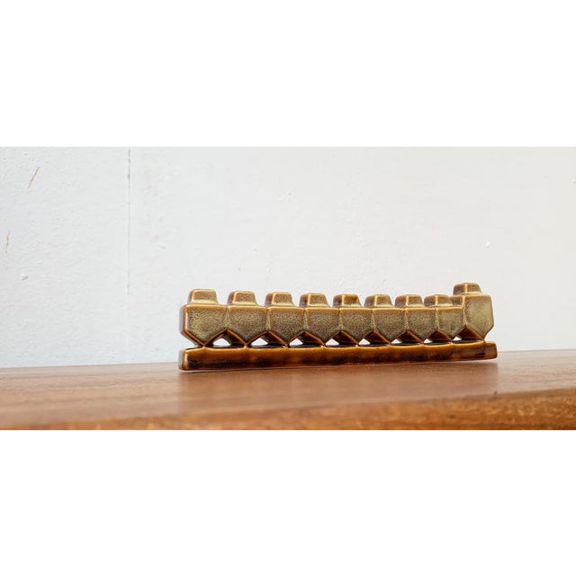Mid-Century Modern Mid-Century German Studio Pottery Brutalist Candleholder, 1960s For Sale - Image 3 of 18