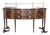Late 20th Century Stickley Mahogany Federal Style Sideboard Buffet W Brass Gallery Rail For Sale