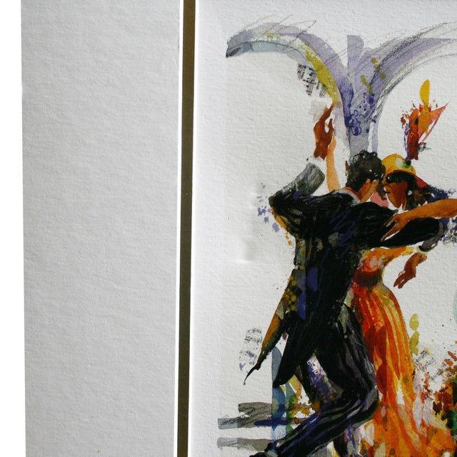 Limited Edition "The Caro-Kann" Seriolithograph by Misha Lenn For Sale - Image 4 of 6